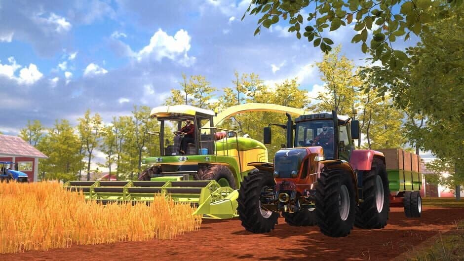 Farming Tractor Simulator 2023: Drive Combine & Trucks screenshot 1