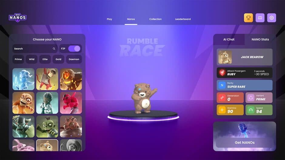 Meta Nanos: Rumble Race screenshot 2