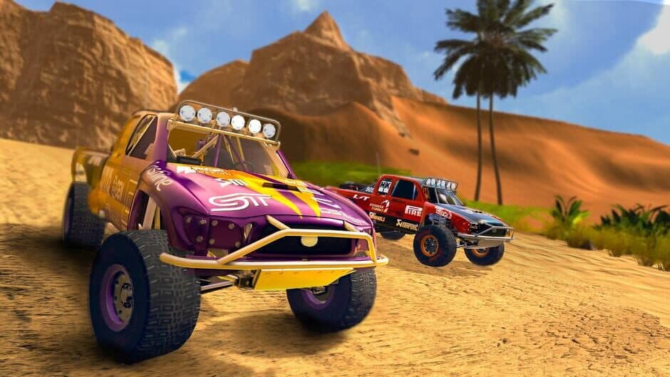 0 Rally Desert Race: Offroad Dirt Simulator screenshot 2