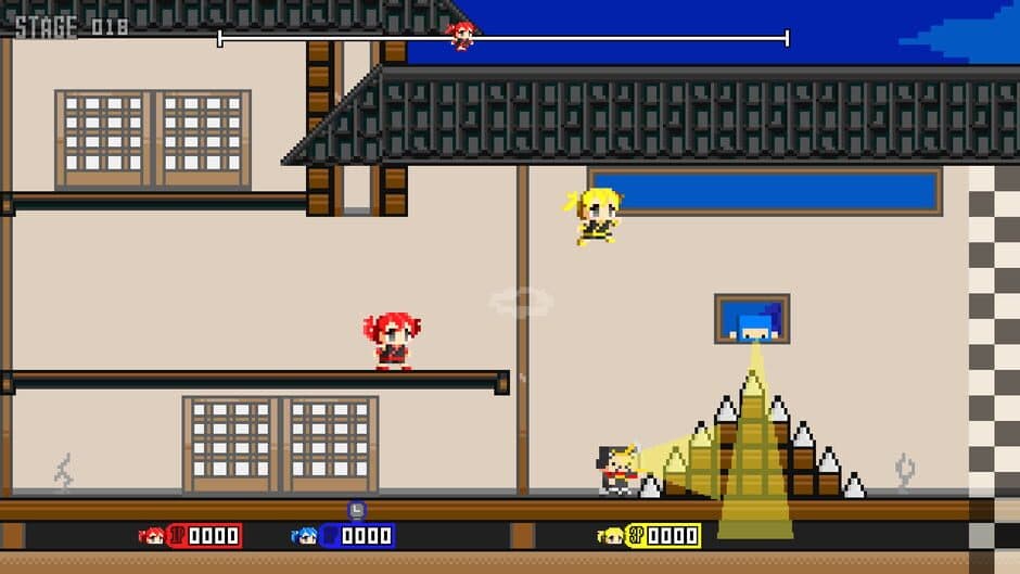Pixel Game Maker Series Ninja Sneaking vs: Battle on the Couch screenshot 2