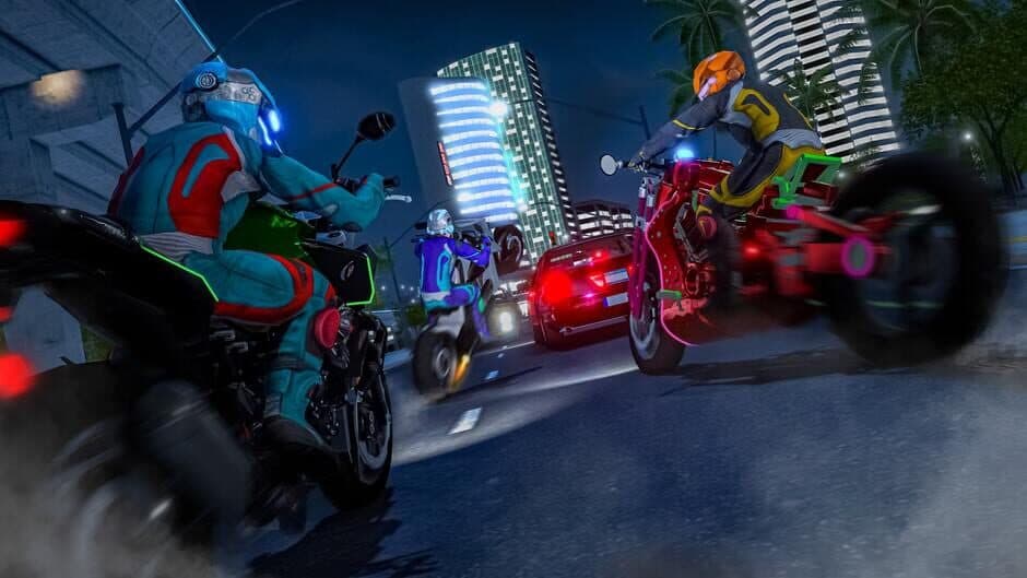 2044 Moto Racer: Cyber Racing Simulator screenshot 1