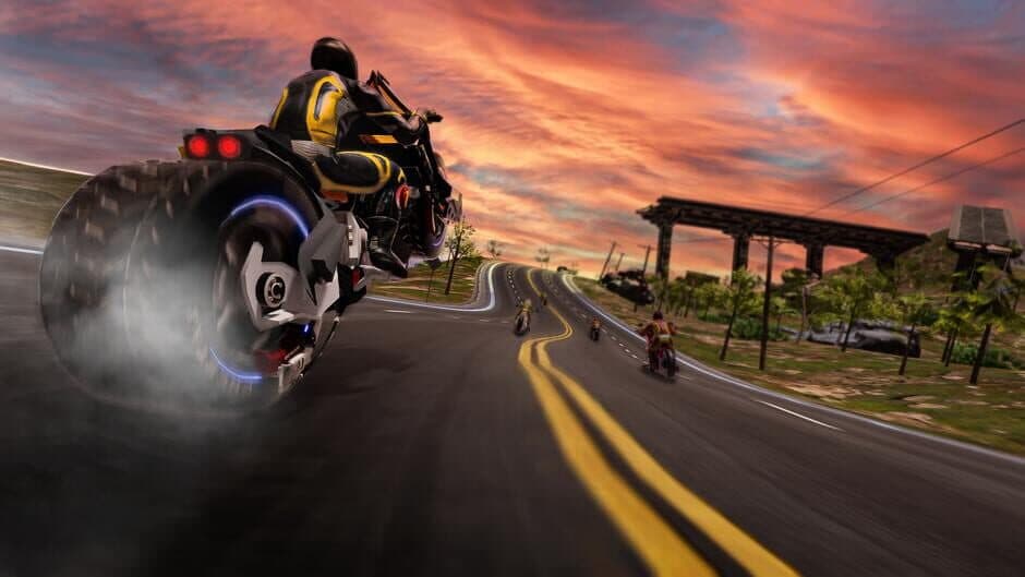 2044 Moto Racer: Cyber Racing Simulator screenshot 2