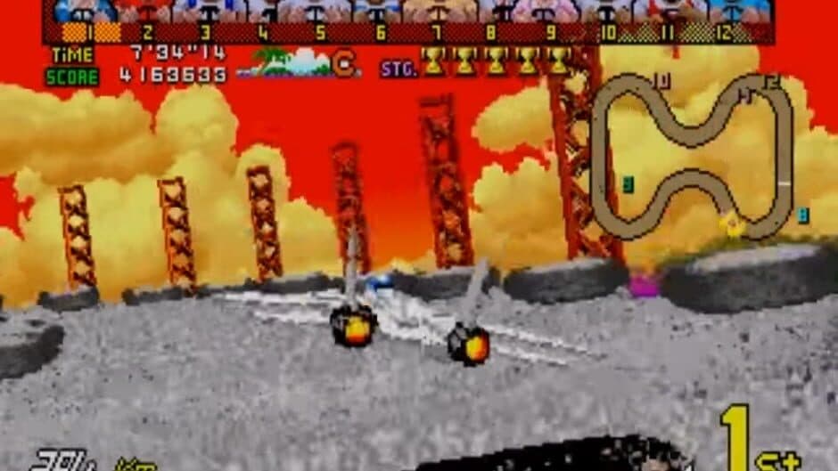 Sega Ages Vol. 10: Power Drift screenshot 1