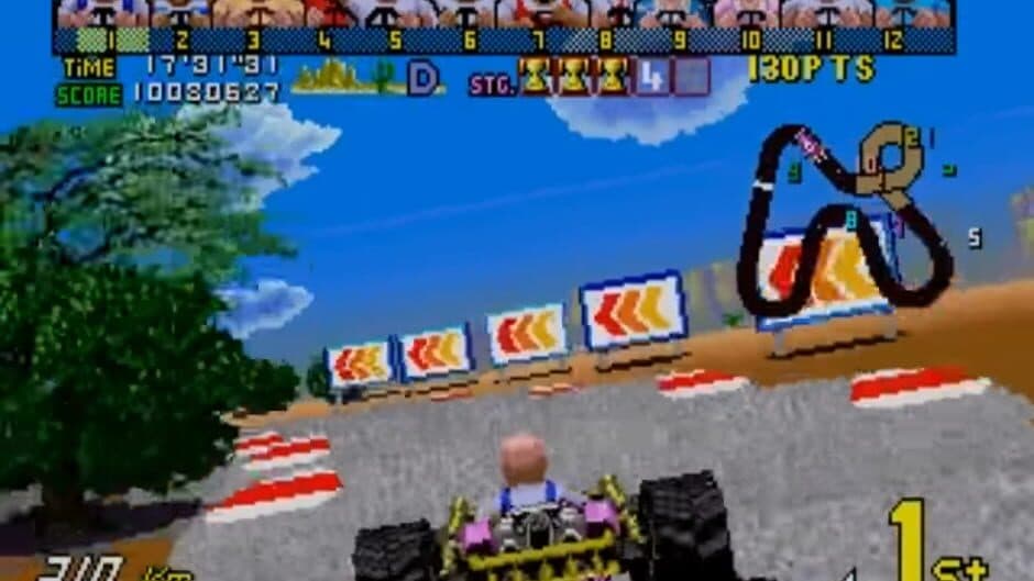 Sega Ages Vol. 10: Power Drift screenshot 2