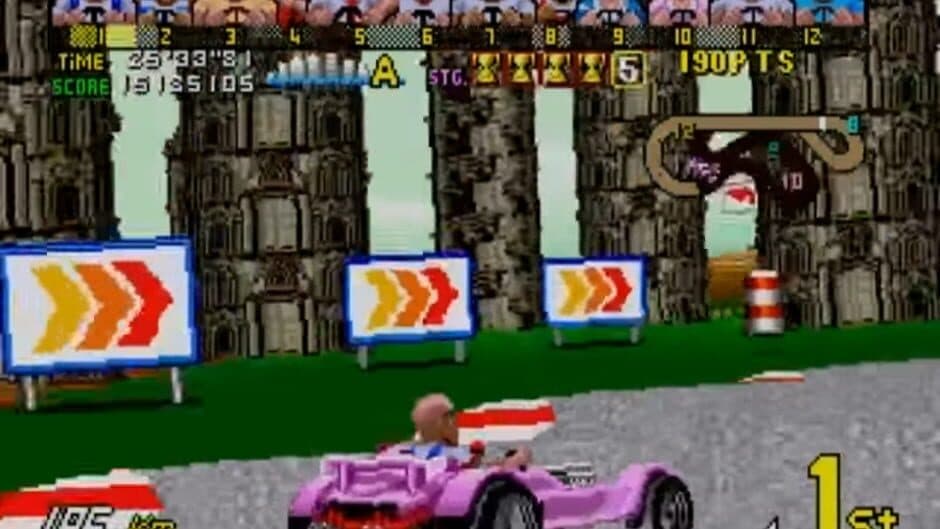 Sega Ages Vol. 10: Power Drift screenshot 3