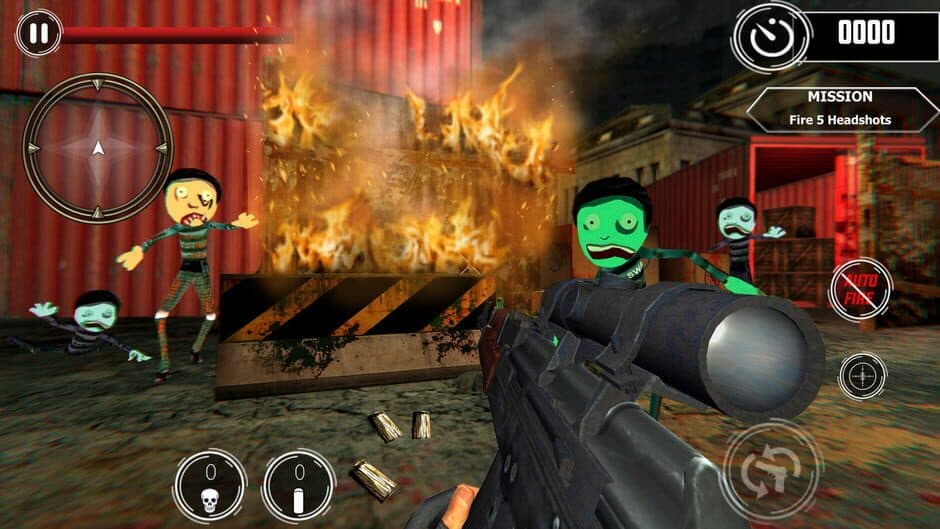Zombie Sniper Shooter: Stickman War screenshot 6