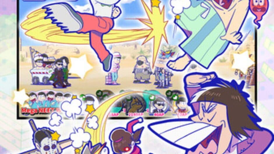 Osomatsu-san Hesokuri Wars: Battle of the NEETs screenshot 3