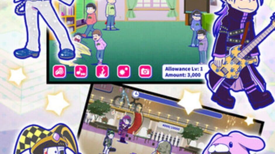 Osomatsu-san Hesokuri Wars: Battle of the NEETs screenshot 5