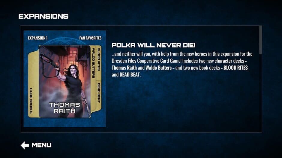 Dresden Files Cooperative Card Game: Fan Favorites screenshot 4