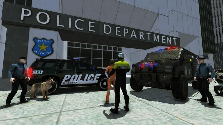 City Police Simulator: Cop Car Games & Shooter screenshot 6