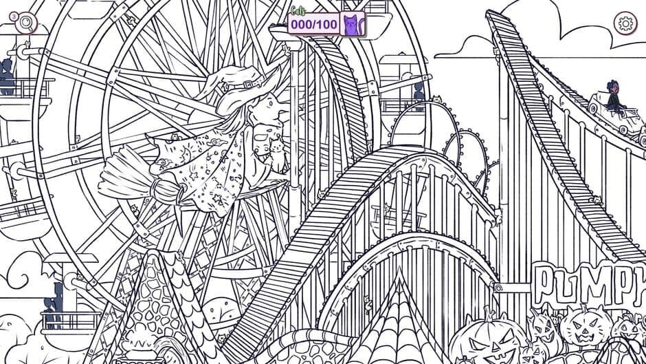 Hidden Cats in Spooky Town screenshot 1