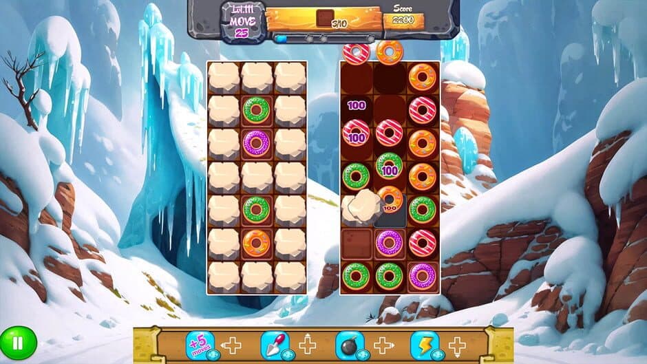 Magic Donut Adventure: Line Match 3 Puzzle screenshot 2