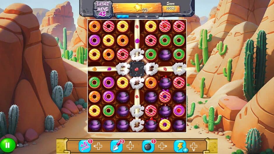 Magic Donut Adventure: Line Match 3 Puzzle screenshot 3