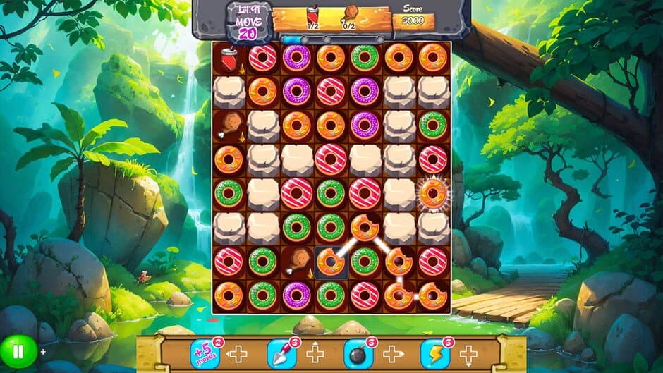Magic Donut Adventure: Line Match 3 Puzzle screenshot 4