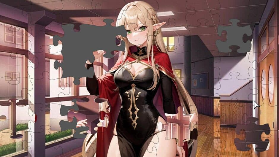 Anime Sexy Girl Puzzle: Hentai Game History Adventure screenshot 2