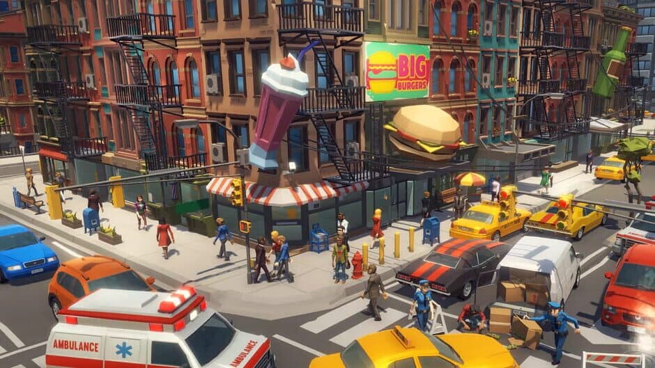 Hidden City Top-Down 3D screenshot 2