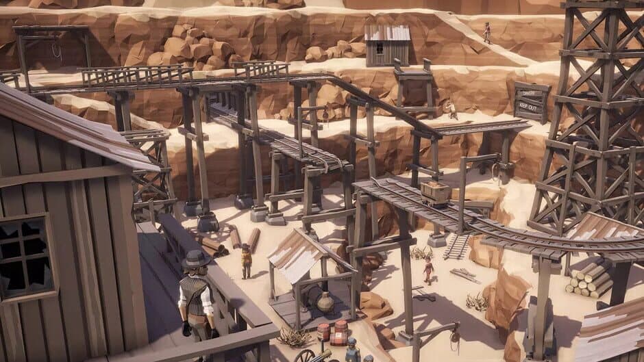 Hidden Western Frontier Top-Down 3D screenshot 3