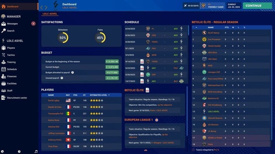 Pro Basketball Manager 2024 screenshot 2