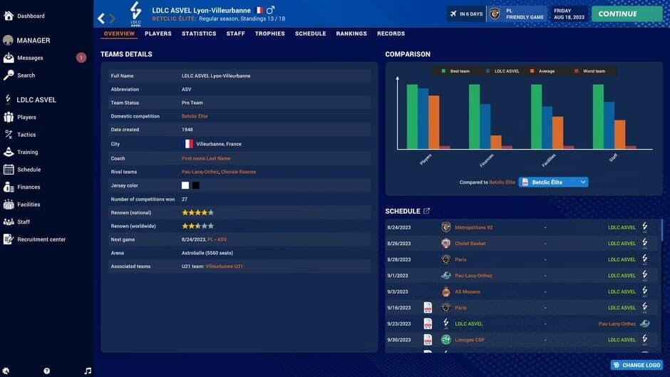 Pro Basketball Manager 2024 screenshot 4