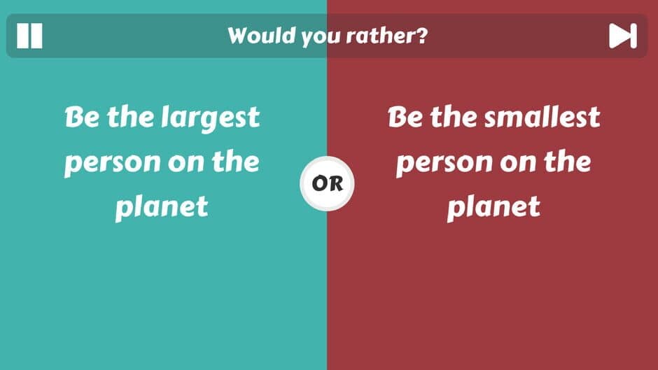 Choice Clash: What Would You Rather? screenshot 3
