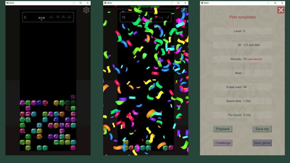 The Puzzle of Blocks screenshot 2