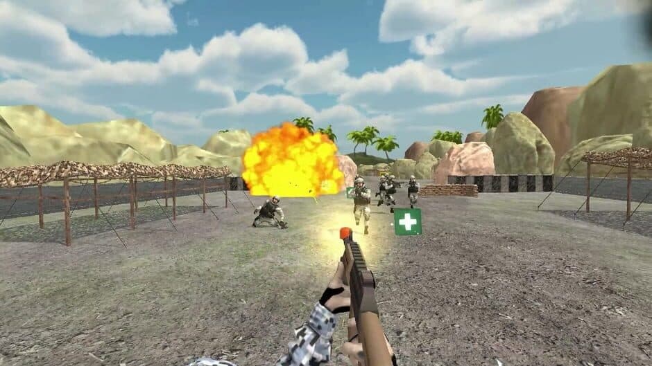 Humvee Assault: War 3D FPS screenshot 1