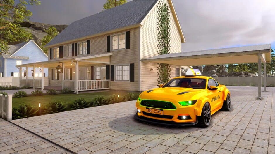 Urban Taxi Simulator screenshot 1