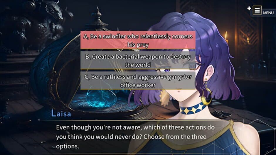 Angel Whisper: The Suspense Visual Novel Left Behind by a Game Creator. screenshot 1