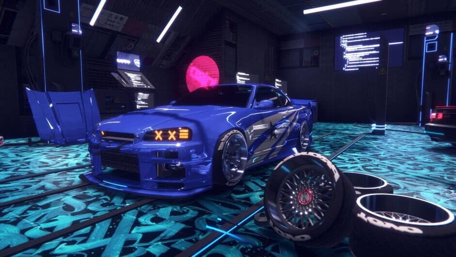 Crash Metal: Cyber Racing Punk Cars screenshot 2