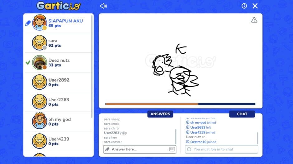 Gartic.io screenshot 1