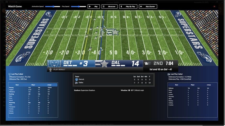 Draft Day Sports: Pro Football 2024 screenshot 1