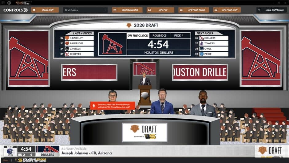 Draft Day Sports: Pro Football 2024 screenshot 4