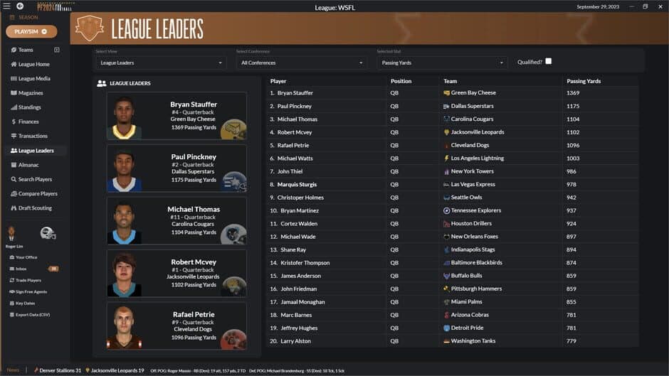 Draft Day Sports: Pro Football 2024 screenshot 6