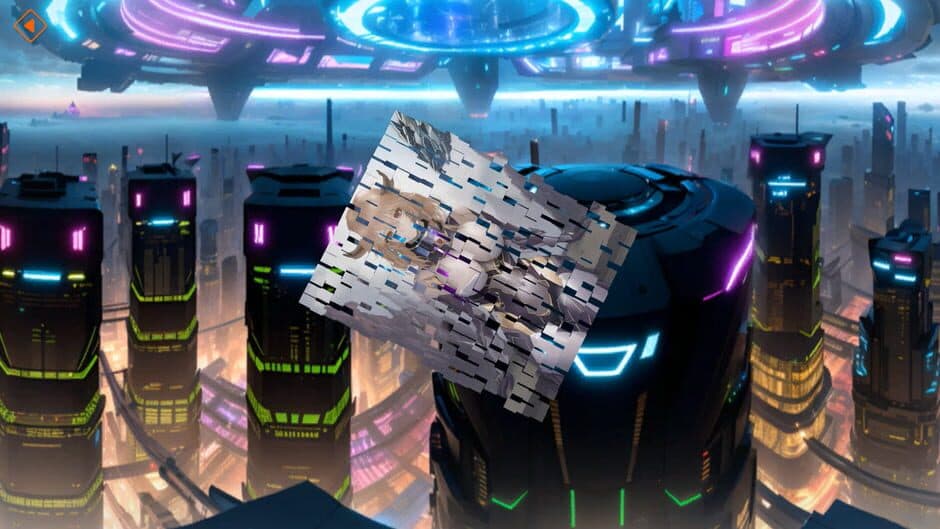 Anime Poly Puzzle: Sci-Fi Maidens screenshot 3