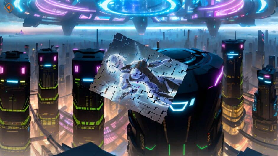 Anime Poly Puzzle: Sci-Fi Maidens screenshot 5