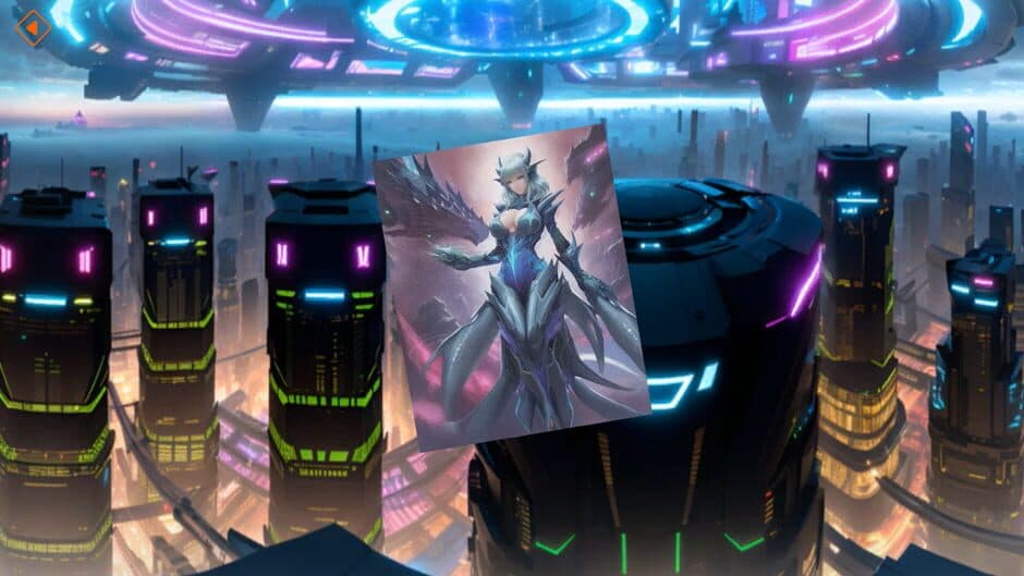 Anime Poly Puzzle: Sci-Fi Maidens screenshot 6