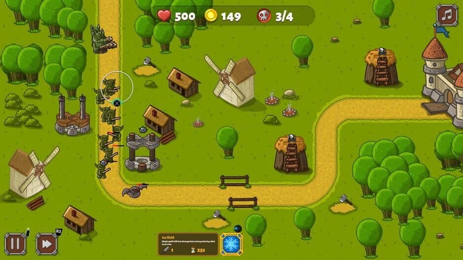 Fantasy Tower Defense screenshot 3