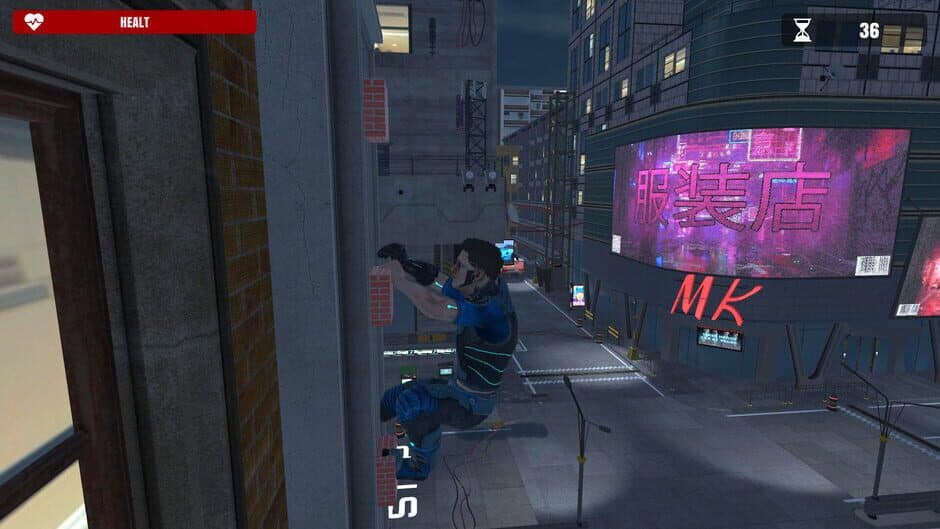 Neon City Climbing Simulator screenshot 1