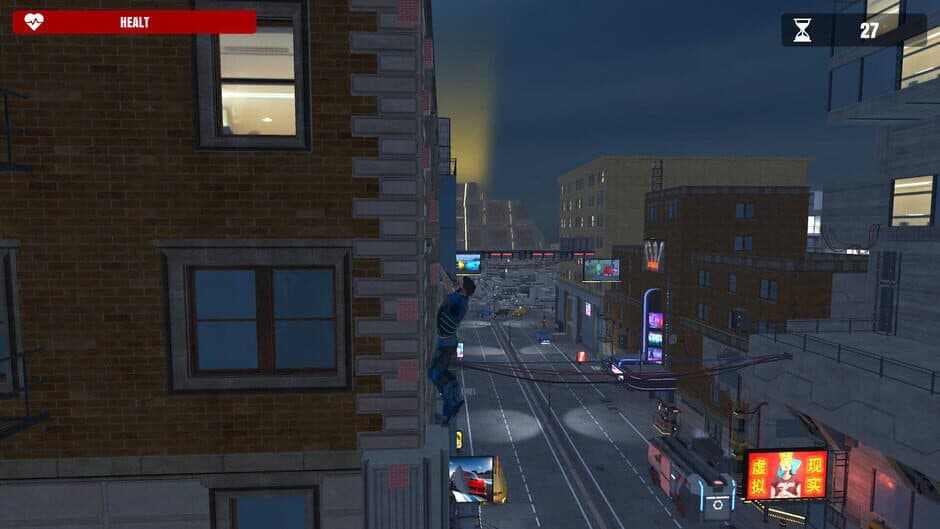 Neon City Climbing Simulator screenshot 2