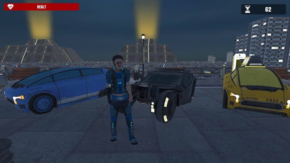 Neon City Climbing Simulator screenshot 4