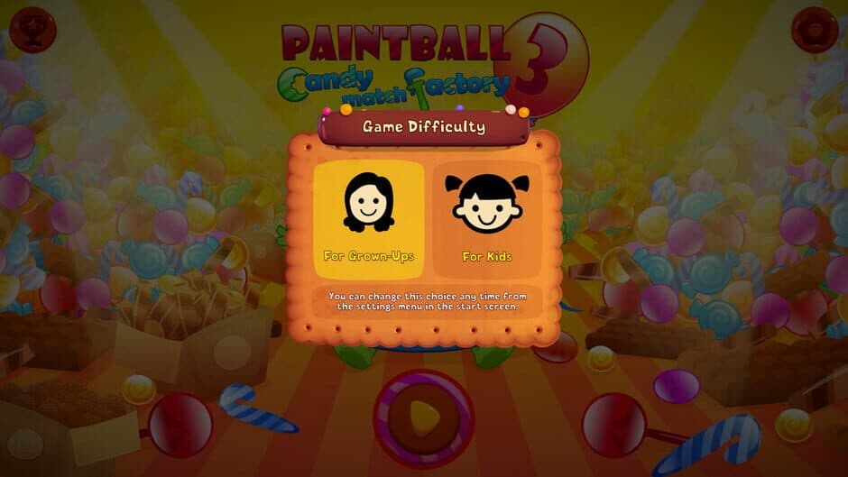 Paintball 3: Candy Match Factory screenshot 2
