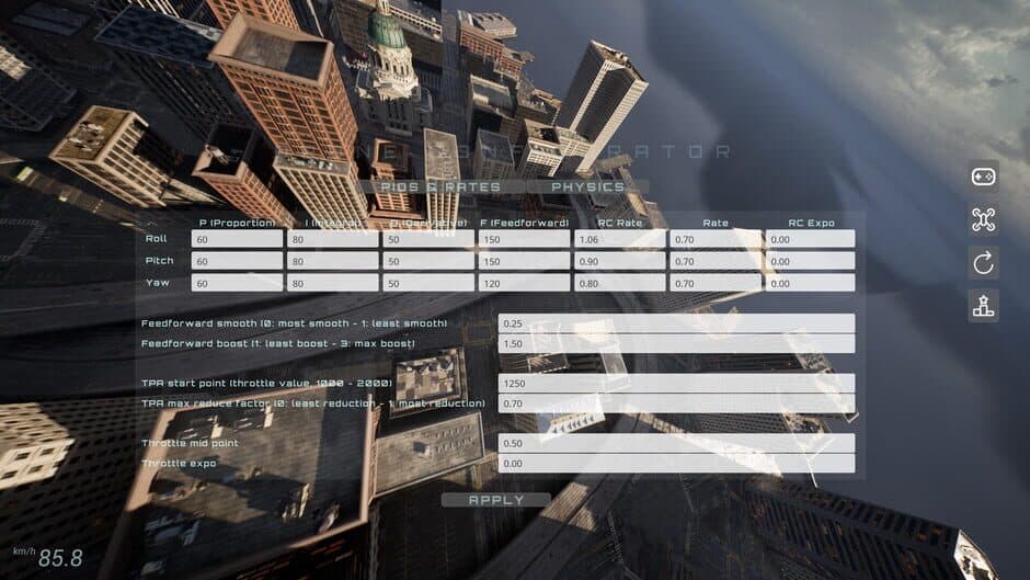 FPVSIM Drone Simulator screenshot 1
