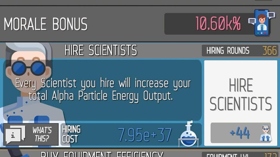 ISEPS Idle Particle Simulator screenshot 3