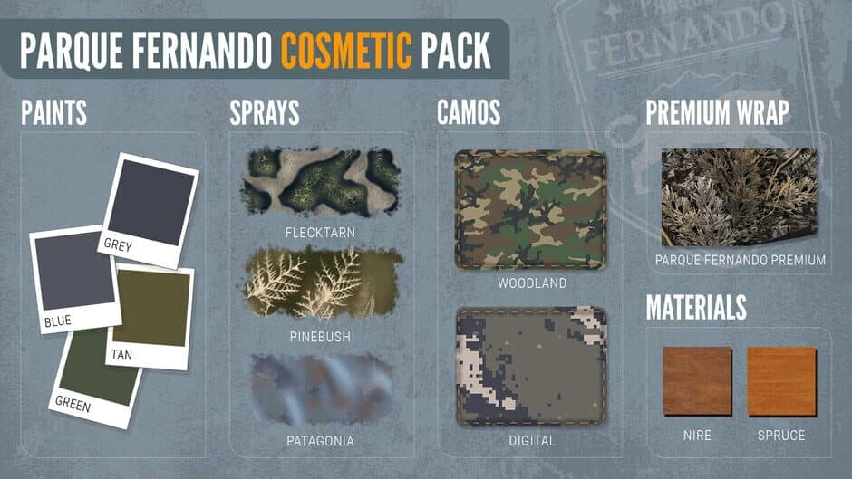 TheHunter: Call of the Wild - Parque Fernando Cosmetic Pack screenshot 1