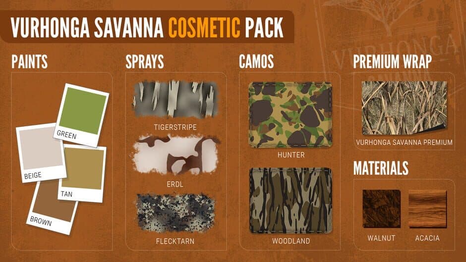 TheHunter: Call of the Wild - Vurhonga Savanna Cosmetic Pack screenshot 1