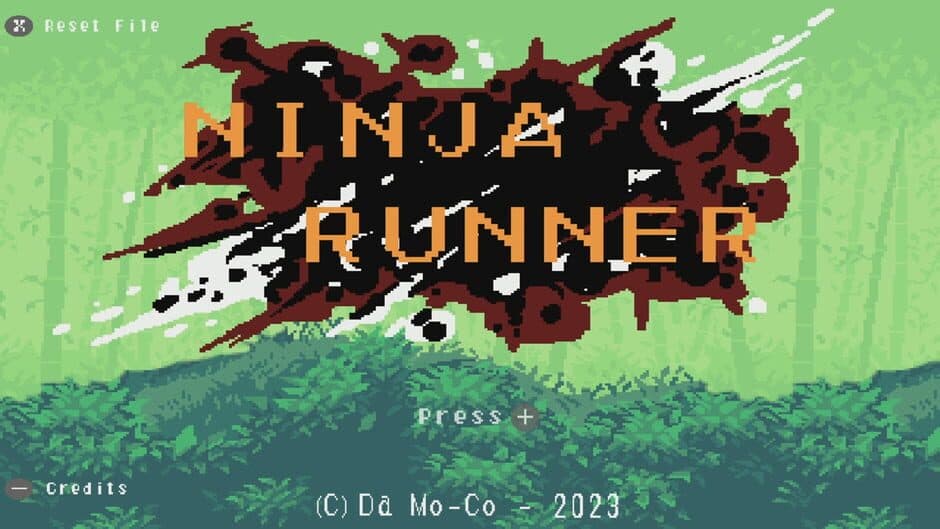 Pixel Game Maker Series: Ninja Runner screenshot 1