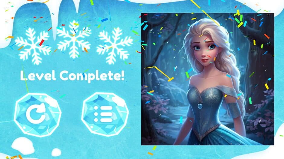 Jigsaw Ice Princess screenshot 4