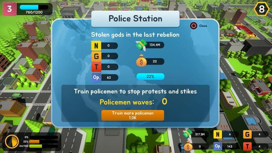 Corruption: Political Simulator Strategy screenshot 4