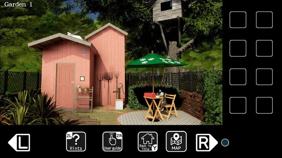 The Kitty in the Trapping Garden screenshot 1
