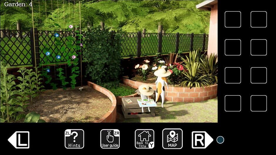 The Kitty in the Trapping Garden screenshot 2